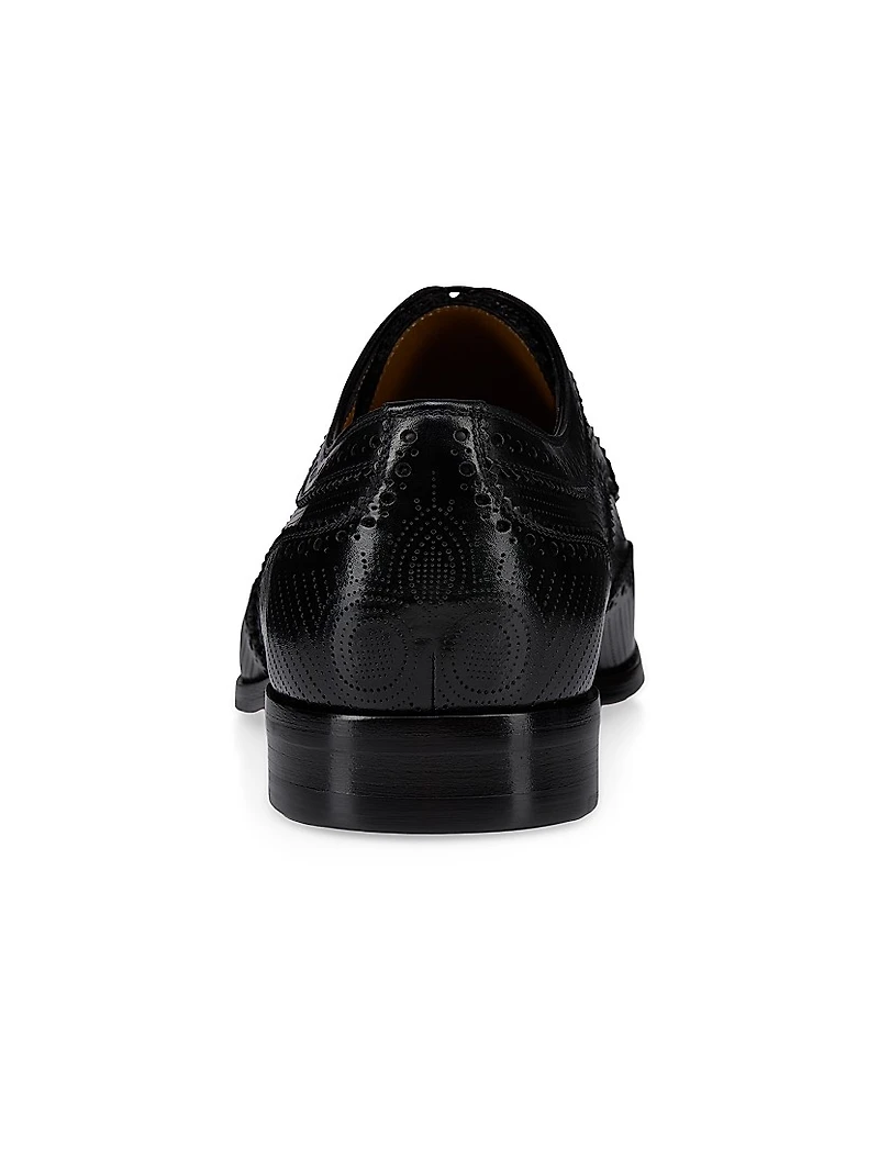 Grave Leather Derby Shoes