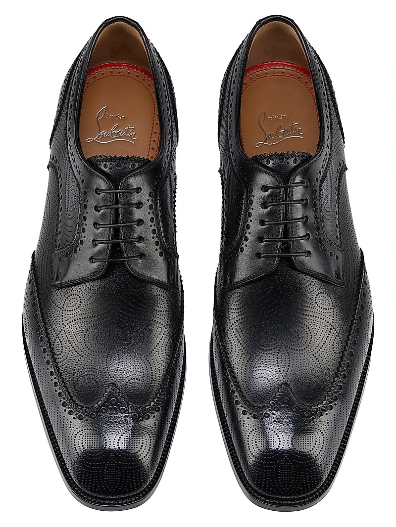 Grave Leather Derby Shoes