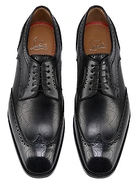 Grave Leather Derby Shoes