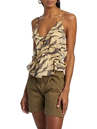 Dariah Printed Cami Top