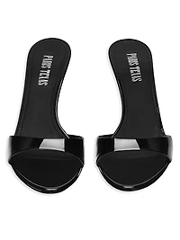Lidia Patent 70MM Mules