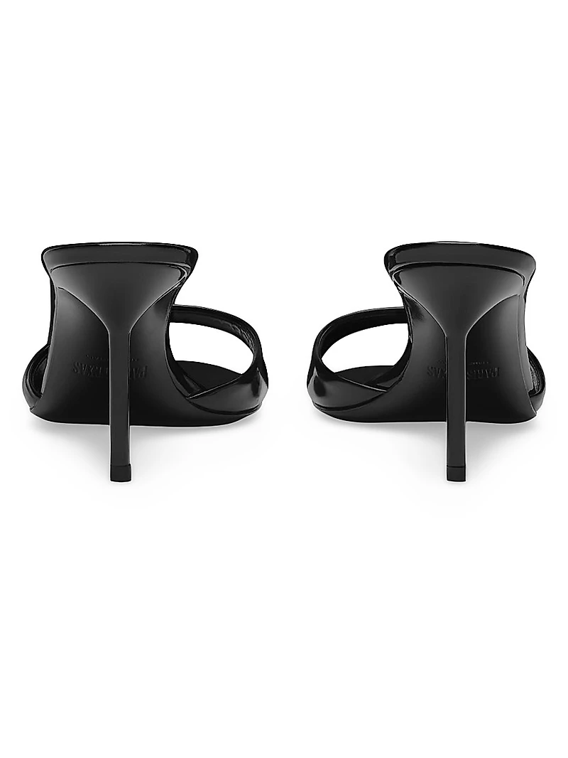 Lidia Patent 70MM Mules