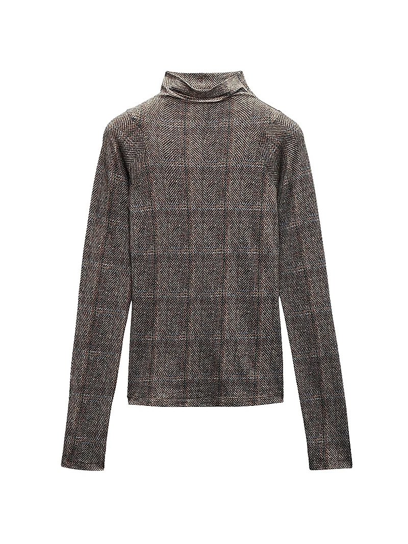 Shaw Plaid Cotton-Blend Shirt