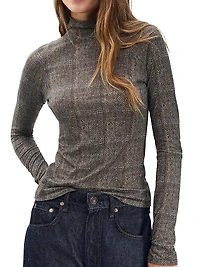 Shaw Plaid Cotton-Blend Shirt