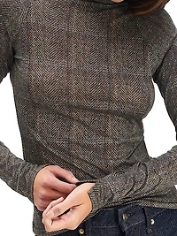 Shaw Plaid Cotton-Blend Shirt