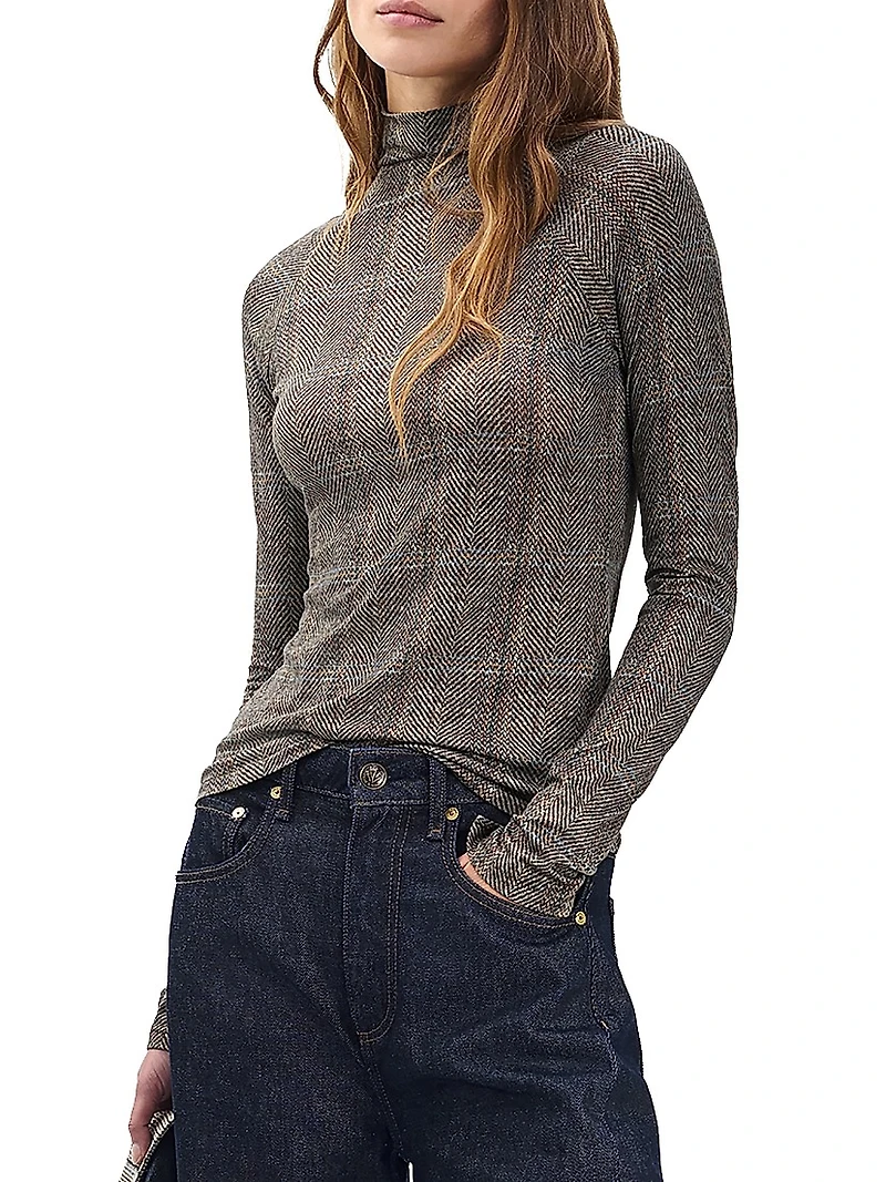 Shaw Plaid Cotton-Blend Shirt
