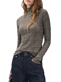 Shaw Plaid Cotton-Blend Shirt
