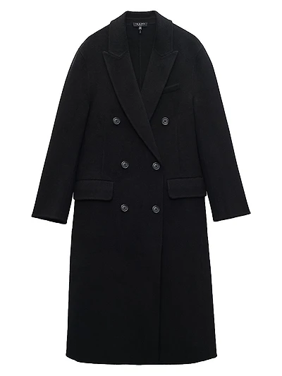 Vasso Wool-Blend Double-Breasted Coat