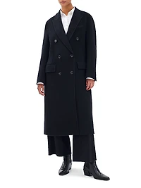 Vasso Wool-Blend Double-Breasted Coat