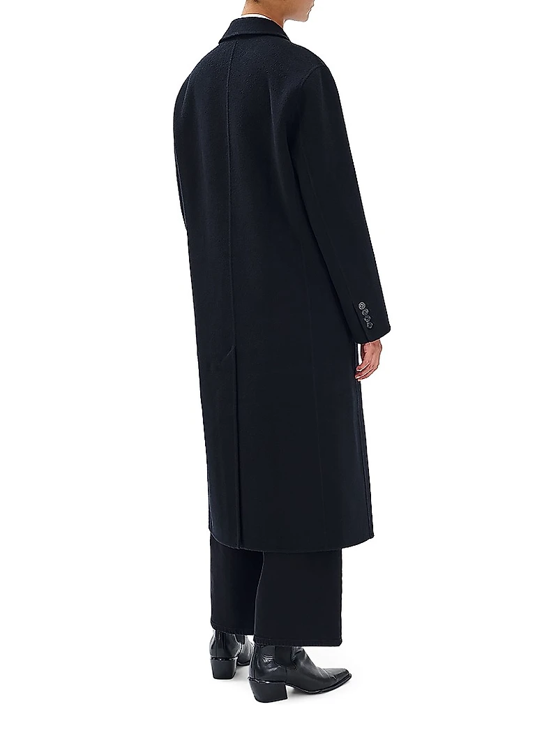 Vasso Wool-Blend Double-Breasted Coat