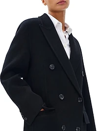 Vasso Wool-Blend Double-Breasted Coat