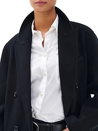 Vasso Wool-Blend Double-Breasted Coat