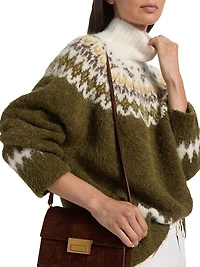 Beth Fair Isle-Inspired Alpaca-Blend Turtleneck Sweater