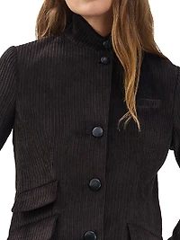Slade Corduroy Single-Breasted Blazer