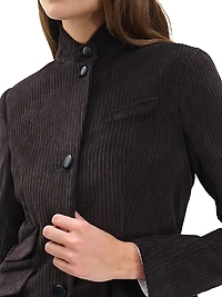 Slade Corduroy Single-Breasted Blazer