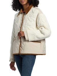 Ivy Mixed Media Jacket