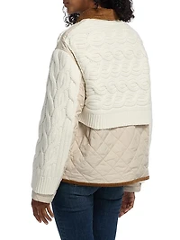 Ivy Mixed Media Jacket