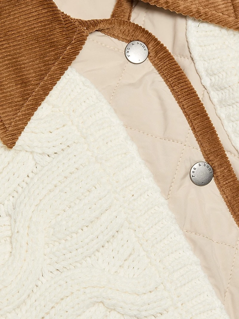 Ivy Mixed Media Jacket