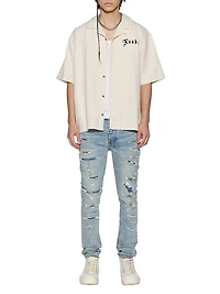 Neo-Nostalgia Van Winkle Scatter Skinny Jeans
