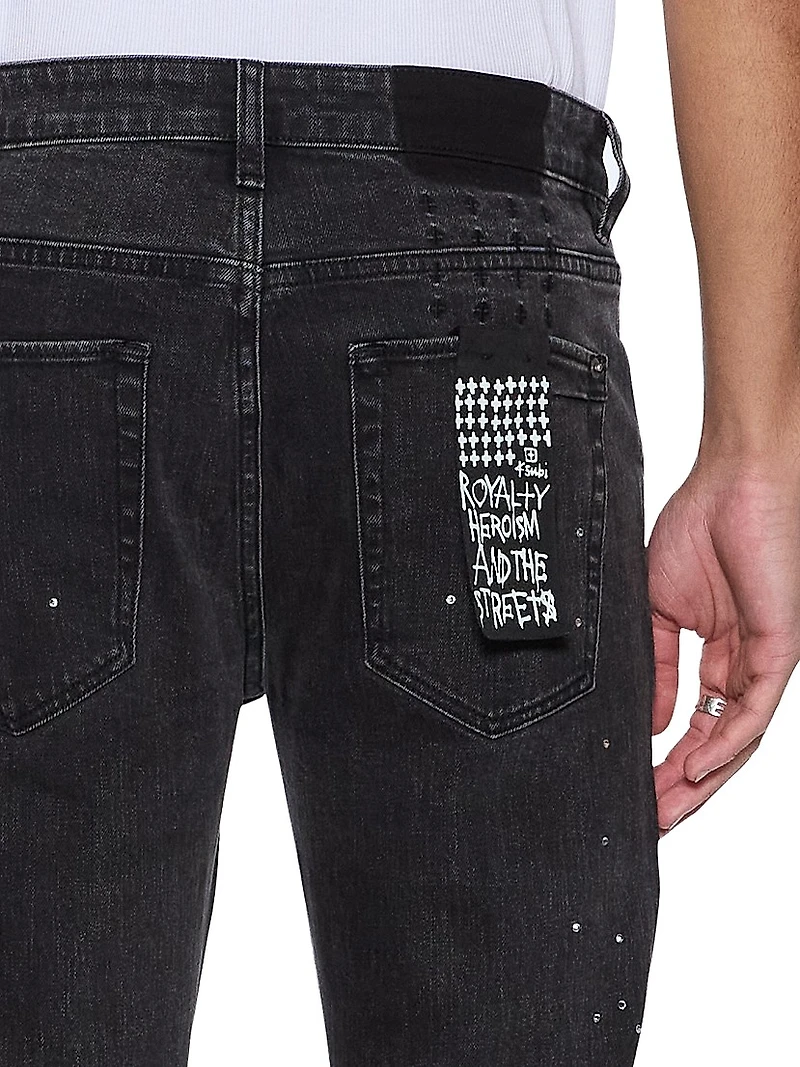 Neo-Nostalgia Van Winkle Renaissance Skinny Jeans