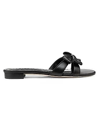 Cafredda Bow Leather Sandals