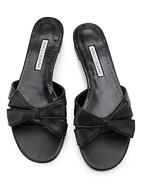 Cafredda Bow Leather Sandals