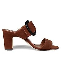 Betimusa Buckle-Detail Suede Sandals