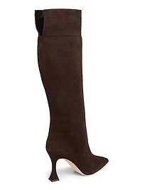 Miralonepla Suede Knee-High Boots