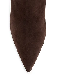 Miralonepla Suede Knee-High Boots