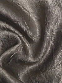 Textured Satin Midi-Skirt