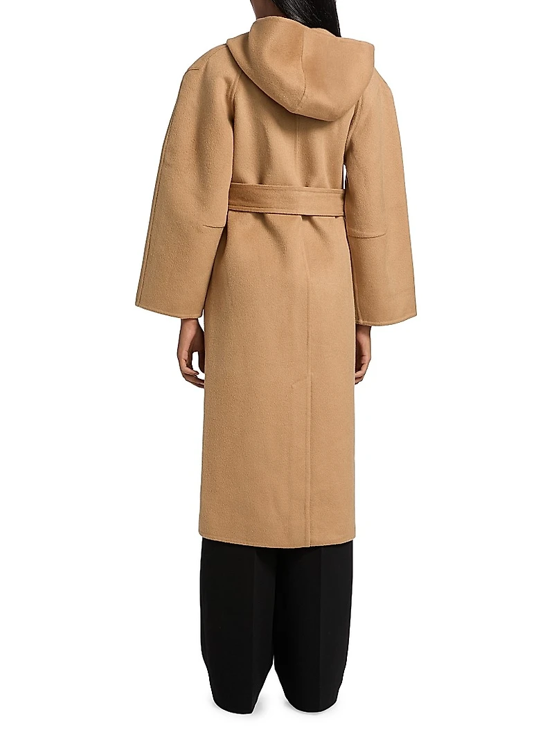 Astra Wool Removable Hood Coat
