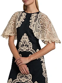 Medina Lace Midi-Dress