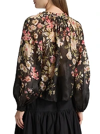 Jolie Floral-Print Top