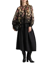 Jolie Floral-Print Top