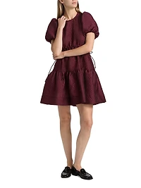 Fayetta Embossed Minidress
