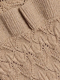 Ruby Pointelle-Knit Sweater