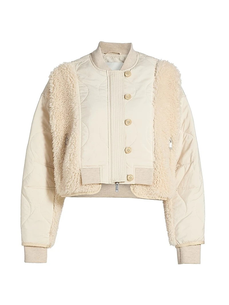 Sherpa Crop Jacket