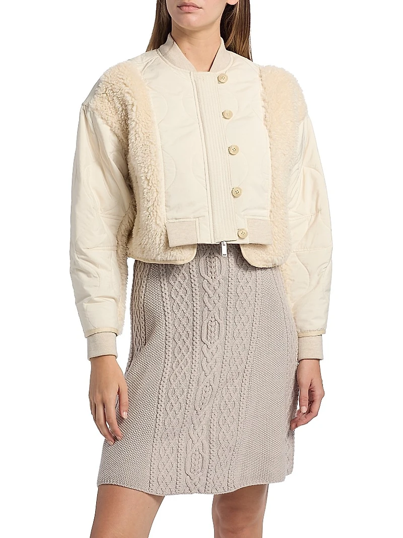 Sherpa Crop Jacket