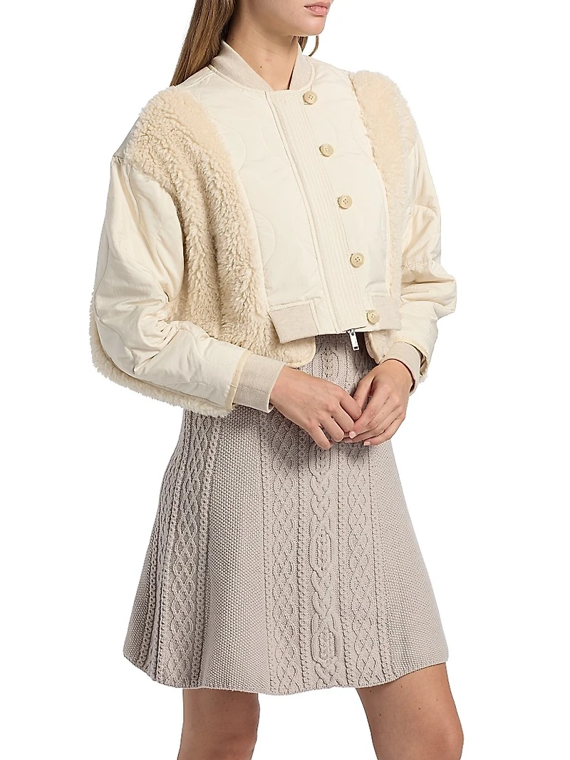 Sherpa Crop Jacket