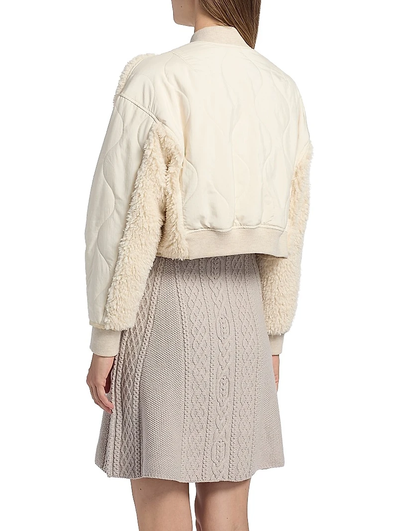 Sherpa Crop Jacket