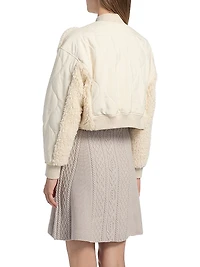 Sherpa Crop Jacket