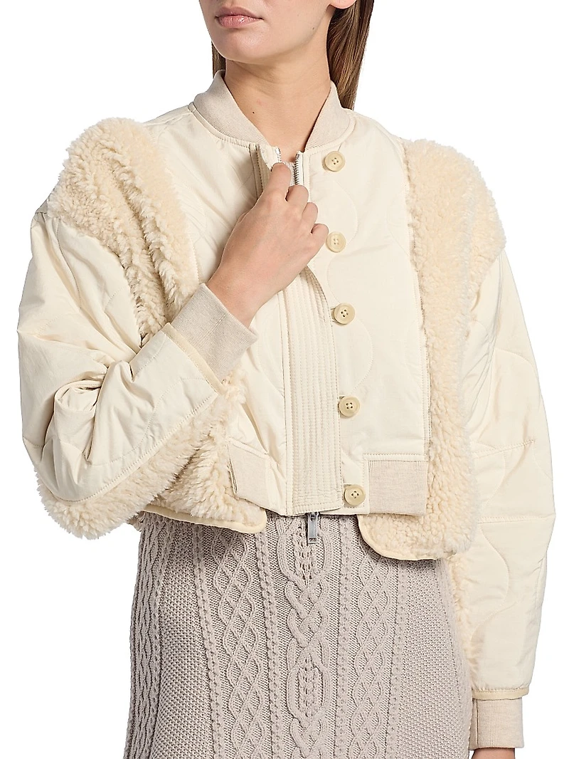 Sherpa Crop Jacket