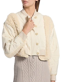 Sherpa Crop Jacket