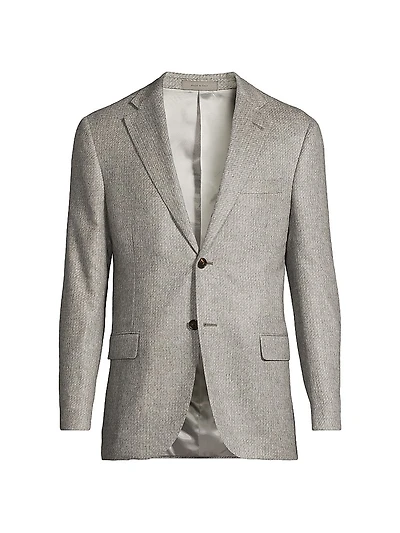 Silk-Cashmere Sport Coat