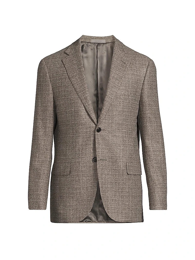 Wool & Cashmere Tailored Jacket