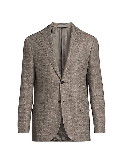 Wool & Cashmere Tailored Jacket