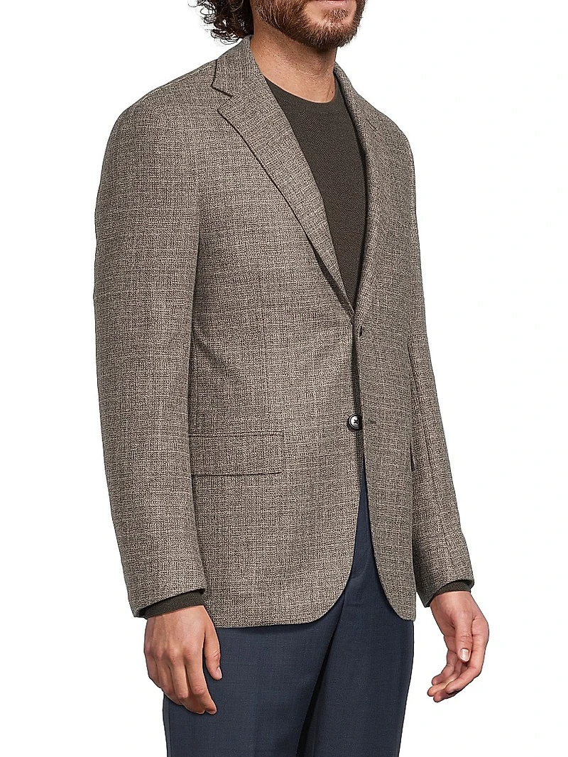 Wool & Cashmere Tailored Jacket