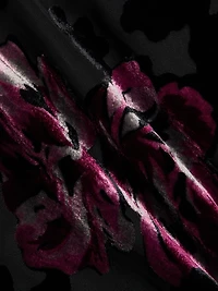 Alenoy Floral Velvet Gown