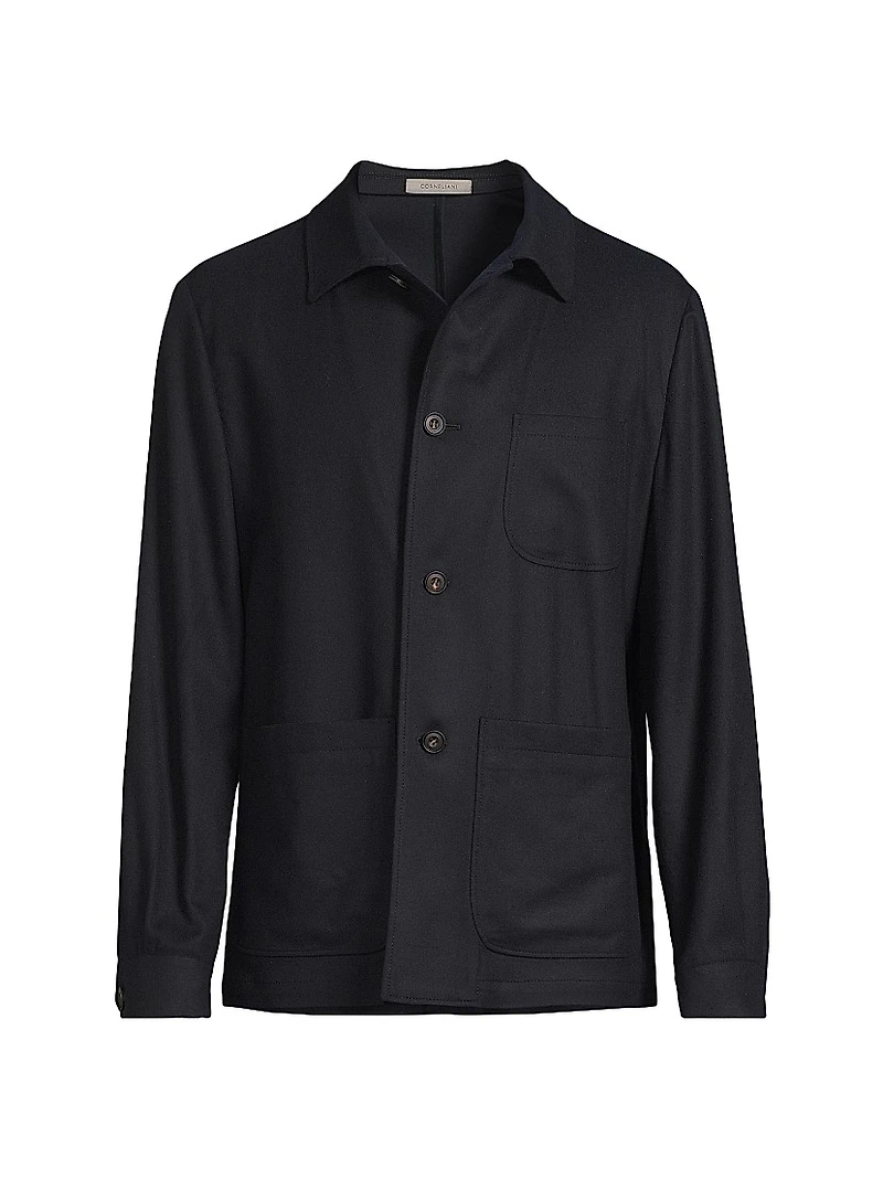 Wool Shirt Jacket