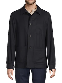 Wool Shirt Jacket